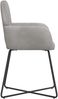 vidaXL Esszimmerstühle 6 pcs Samt (V) Hellgrau 55 x 50 x 84 cm 3428383 Bild 3