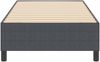 vidaXL Plattformbettgestell Dunkelgrau 90 x 200 cm Cordstoff 3337388 Bild 5