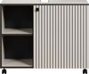 Waschbeckenunterschrank Bliss Kaschmir und Grau, 80 cm Bild 2
