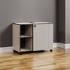Waschbeckenunterschrank Bliss Kaschmir und Grau, 80 cm Bild 3