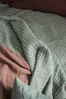 Decke Plaid Kuscheldecke Wohndecke Blau Creme 130x160cm Ib Laursen 6510-68 Bild 3