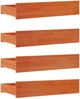 vidaXL Bettschubladen 4 Stk. Wachsbraun Massivholz Kiefer 847166 Bild 2