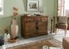 Sideboard Mango 120x45x90 dunkelbraun geölt RODEZ #120 Bild 3