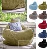 Green Bean® Sitzsack mit Rückenlehne 80x80x90cm - Gaming Chair mit 230L Füllung Cordstoff - Bean Bag Bodenkissen Lounge Sitzhocker Relax-Sessel Gamer Gamingstuhl Grün Bild 2