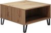Couchtisch Touch in Eiche Artisan 60 x 60 cm Bild 2