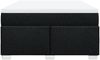 vidaXL Boxspringbett mit Matratze Schwarz 160x200 cm Stoff 3285146 Bild 4