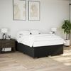 vidaXL Boxspringbett mit Matratze Schwarz 160x200 cm Stoff 3285146 Bild 3