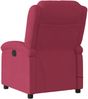 vidaXL Relaxsessel Weinrot Samt 371802 Bild 5