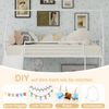 Etagenbett 90x190 cm mit Rutsche – Hausdesign aus Eisen in Weiß Bild 5