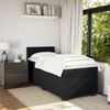 vidaXL Boxspringbett mit Matratze Schwarz 80x200 cm Samt 3286170 Bild 3
