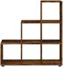 vidaXL Treppenregal Räuchereiche 107 cm Holzwerkstoff 342606 Bild 4