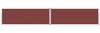 vidaXL Seitenmarkise Ausziehbar Braun 180x1000 cm 318039 Bild 2