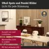 Paulmann 967. 91 URail LED Pendel Hildor 850lm 15W 3000K dimmbar 230V Weiß Bild 2