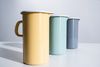 RIESS 0836-065 Emaillekrug 1,5 L, Pure Grey, H 19 cm / Emaille Krug Bild 5