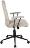 Bürostuhl >Fina< ergonomischer Wippmechanik, sand, Velours - 57x103x57cm (BxHxT) Bild 4