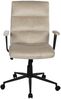 Bürostuhl >Fina< ergonomischer Wippmechanik, sand, Velours - 57x103x57cm (BxHxT) Bild 2