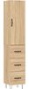 vidaXL Highboard Sonoma-Eiche 34,5x34x180 cm Holzwerkstoff 3198884 Bild 2