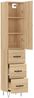 vidaXL Highboard Sonoma-Eiche 34,5x34x180 cm Holzwerkstoff 3198884 Bild 4
