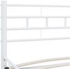 vidaXL Bettgestell Weiß Metall 140×200 cm [285298] Bild 5