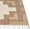 Teppich Jute beige 160 x 230 cm geometrisches Muster Kurzflor KONURTAY Bild 4