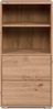 Finori Fyn 20B Regal, weiß | Regal für Wohnzimmer | Maß: B x H x T ca. 46 x 96,5 x 33,5 cm | Regal mit 2 Fächern und 2 Schubkästen Bild 5