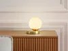 Vente-unique - SOFIA Table lamp Metall WeißGold - B 16 cm x H 15,5 cm x L 16 cm Bild 5