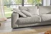 KAWOLA Sofa MADELINE Ecksofa Cord steingrau Recamiere rechts 86 x 224 x 325 cm Bild 4