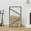vidaXL Brennholzregal Olivgrün 60x25x100 cm Kaltgewalzter Stahl 864330 Bild 3