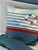 Bettwäsche Bierbaum Mako Satin 5257-20 Strandhaus Maritim blau 135x200 Bild 2
