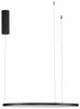 Nova Luce 9345601 TARQUIN LED Pendelleuchte 60cm 3000K Schwarz dimmbar Bild 2