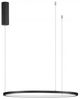 Nova Luce 9345601 TARQUIN LED Pendelleuchte 60cm 3000K Schwarz dimmbar Bild 3