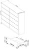 Raumhirsch Furniture Kommode mit 8 Schubladen 160 cm breit Holz Schrank, (viele Farbvarianten - Maße: 161 x 121 x 40 cm) - Hochwertig & stabil Bild 3