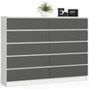 Raumhirsch Furniture Kommode mit 8 Schubladen 160 cm breit Holz Schrank, (viele Farbvarianten - Maße: 161 x 121 x 40 cm) - Hochwertig & stabil Bild 4