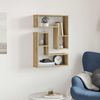 vidaXL Wandregale 2 Stk. Artisan-Eiche 50x15x50 Holzwerkstoff 856605 Bild 3