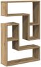 vidaXL Wandregale 2 Stk. Artisan-Eiche 50x15x50 Holzwerkstoff 856605 Bild 2