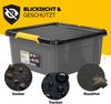 MONZANA® 4x Aufbewahrungsbox mit Deckel 18L Kunststoff Bild 5