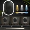 CLP Badspiegel Karishma 70x50 cm Anti-Beschlag LED-Beleuchtung mit/ohne Bluetooth,ohne Bluetooth Bild 4
