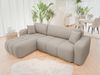 Mirjan24 'Furyn' Ecksofa mit Bettkasten und Schlaffunktion, L-Form, dunkelbeige, 244 x 145 x 82 cm Bild 3