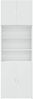 vidaXL Highboard Weiß 80x42,5x249 cm Holzwerkstoff 3281357 Bild 5