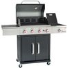 Landmann 'Triton PTS 4.1' Gasgrill, Edelstahl schwarz, 121 x 57 x 140 cm Bild 3