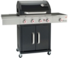 Landmann 'Triton PTS 4.1' Gasgrill, Edelstahl schwarz, 121 x 57 x 140 cm