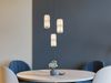 LED Cluster Pendelleuchte STEFANIE 3-flammig Gold mit Glaskristallen, Ø 36cm Bild 5