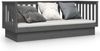 vidaXL Tagesbett, 75x190 cm, Massivholz Kiefer grau Bild 2