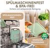 Blumtal Schneidebrett Frühstücksbrettchen Kunststoff, 2er-/3er-Set, verschiedene Größen, (2-St), Brettchen spülmaschinenfest Kunststoff BPA-frei Bild 4