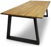 CLEMENTO Darlington Gartentisch 260x100 cm Bild 2