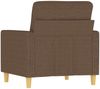 vidaXL Sofasessel Braun 60 cm Stoff 359222 Bild 5