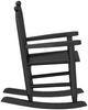 vidaXL Schaukelstuhl für Kinder Schwarz Massivholz Pappel 4008879 Bild 5
