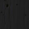 Massivholzbett Schwarz 200x200 cm [3104697] Bild 5