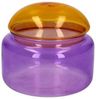 Gift Company Voile Glasdose M Borosilikatglas orange/lila gs Bild 3