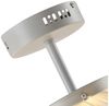 LQWELL LED Pendelleuchte Moderne Hängeleuchte Metall Kronleuchter 12W-LED Pendelleuchteenlampe, LED fest integriert, Matte White Minimalist Industrie Pendellampe Vintage Hängelampe, Wohnraumbeleuchtung, für Küche, Wohnzimmer, Schlafzimmer, Esszimmer, Café Bild 4